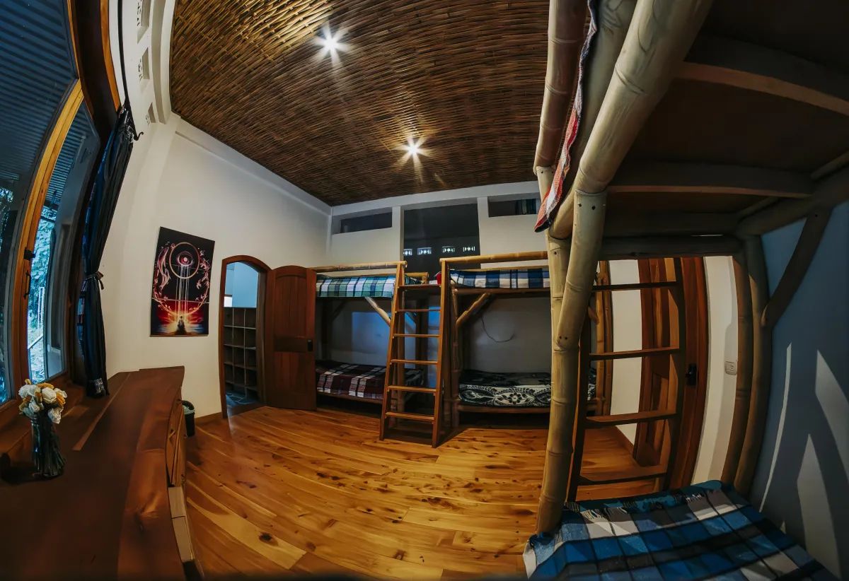 Shared bunk room at Maestro Valley